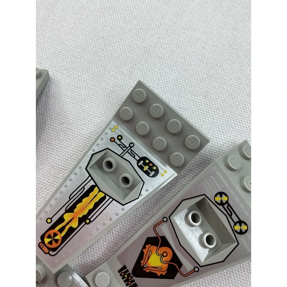 LEGO Space UFO Spaceship Wing Plate Piece Brick Lot Of 6